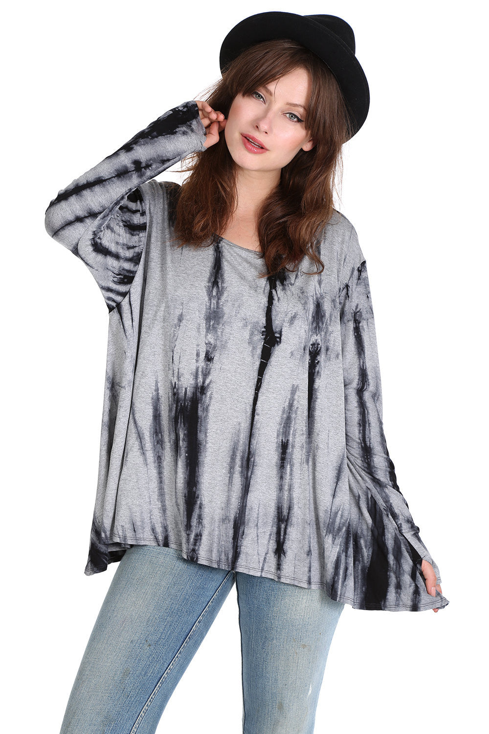 TWILITE Frenchie Flare Thumbhole Top